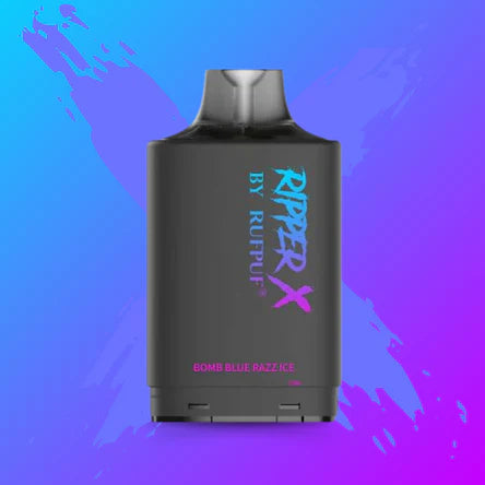 RIPPER X by RUFPUF 25K Pod - Bomb Blue Razz Ice 20mg